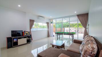 Three Bedrooms Home With Private Pool | Living area | Flat-screen TV