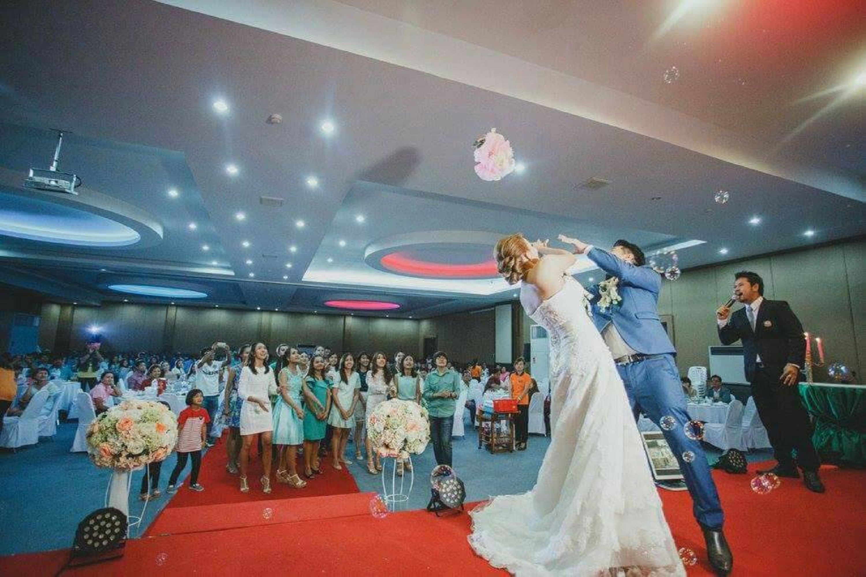 Indoor wedding