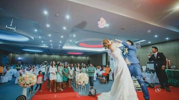 Indoor wedding