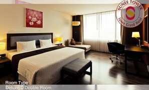 Deluxe D Double | In-room safe, desk, rollaway beds, free WiFi