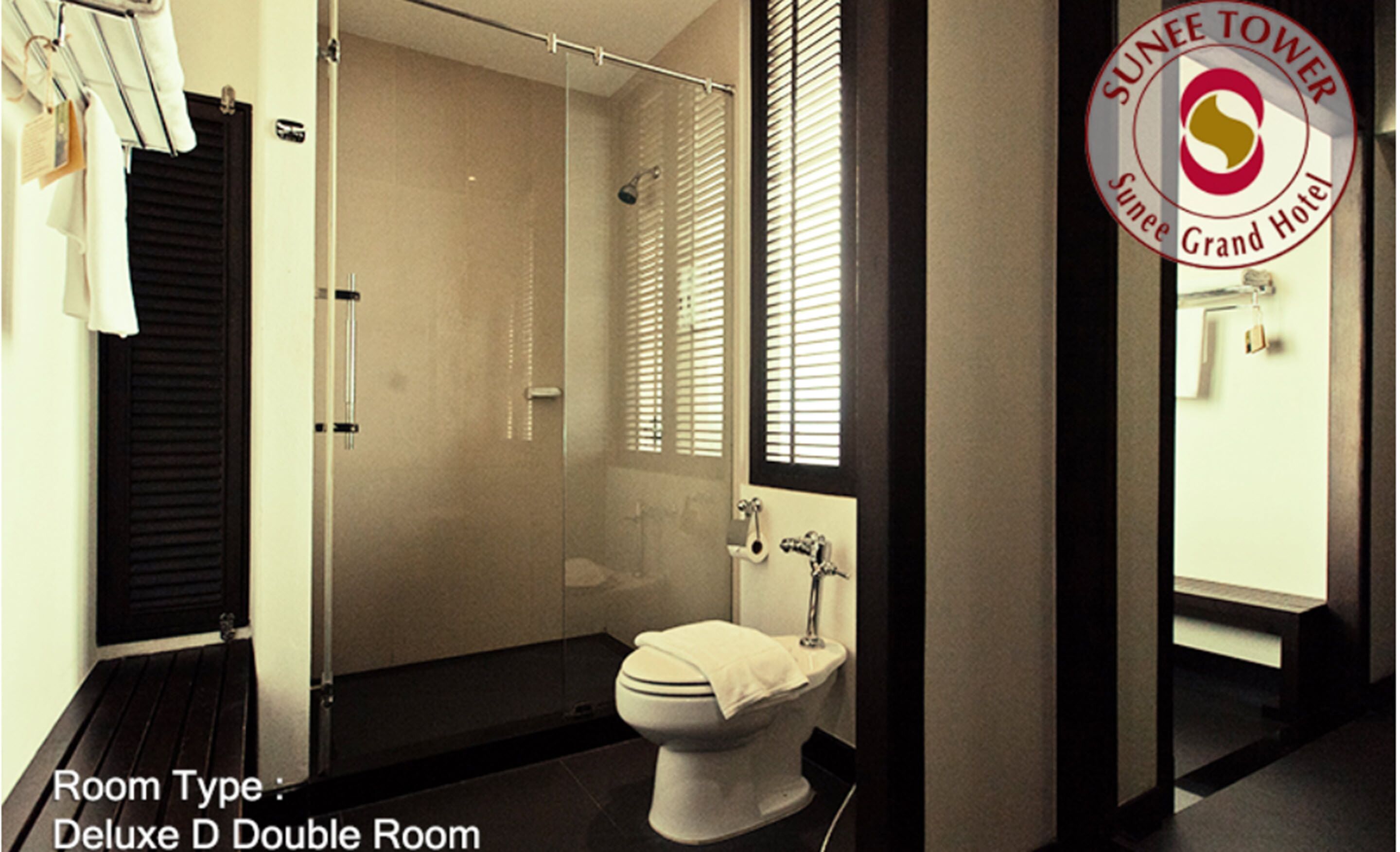 free toiletries, hair dryer, slippers, towels