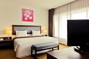 Deluxe D Double | Brankas, meja kerja, tempat tidur lipat/tambahan, dan Wi-Fi gratis