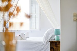 ファミリー アパートメント バルコニー シービュー | デスク、防音設備、アイロン / アイロン台、可動式ベッド