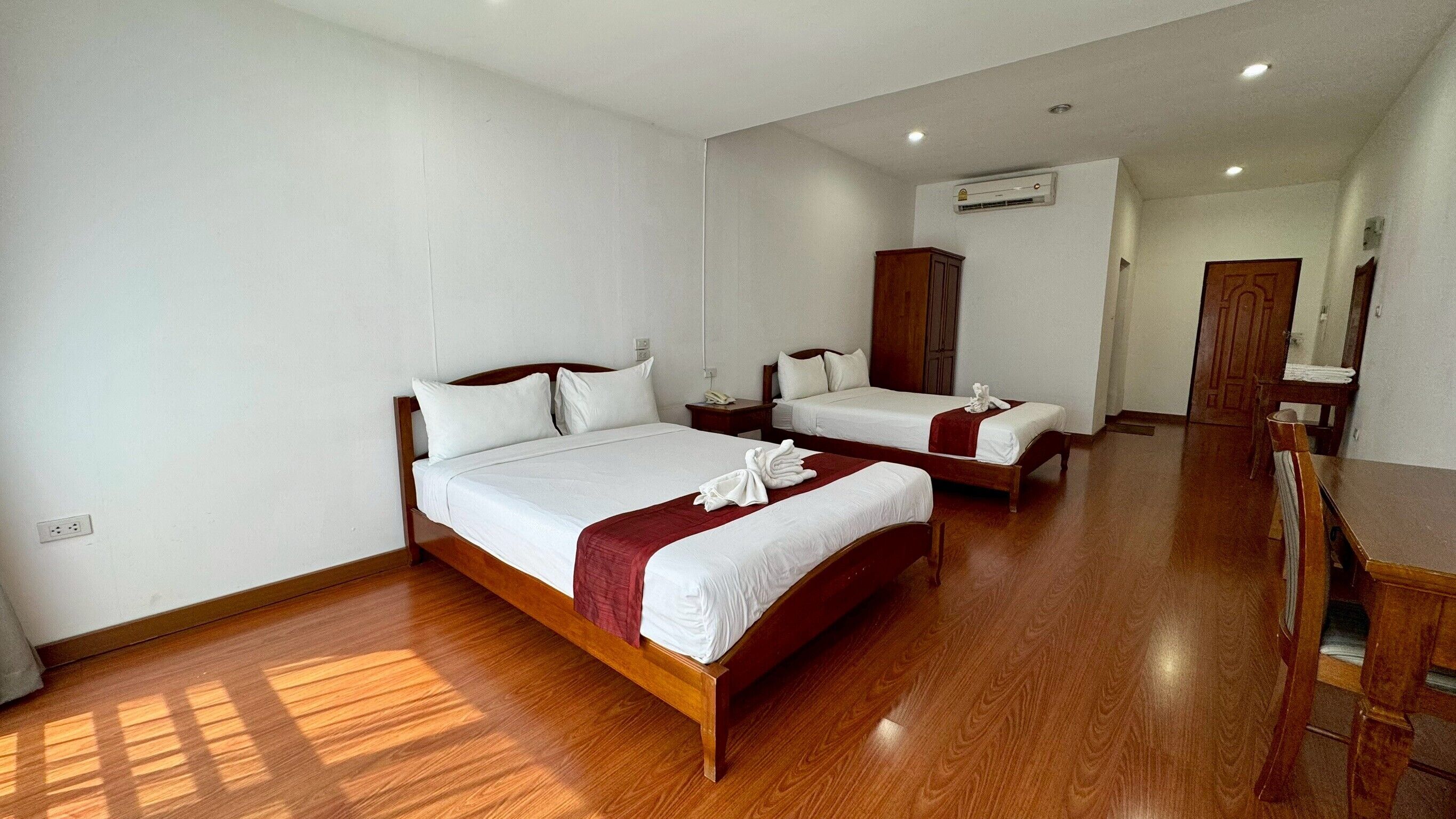 Superior Room, 2 Queen Beds | Minibar, desk, free WiFi, bed sheets
