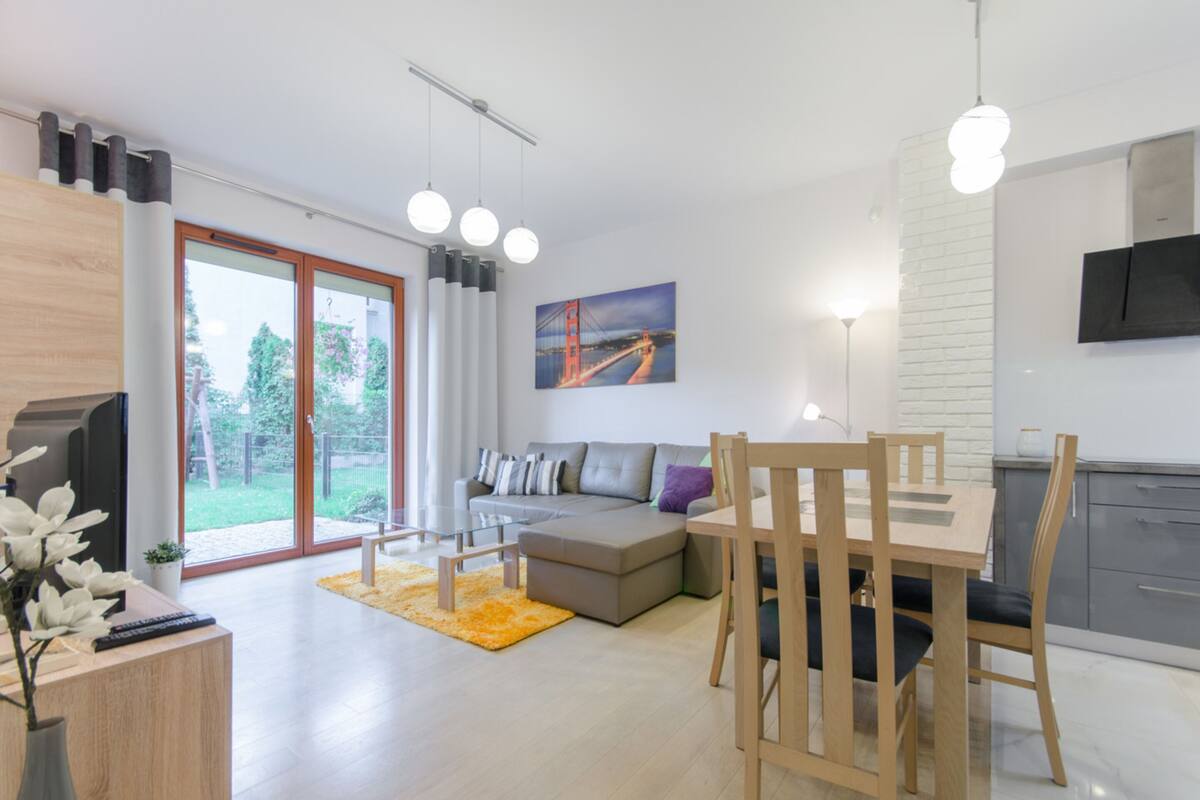 Comfort Apartment, 1 Bedroom, Kitchenette, Garden Area | Living room