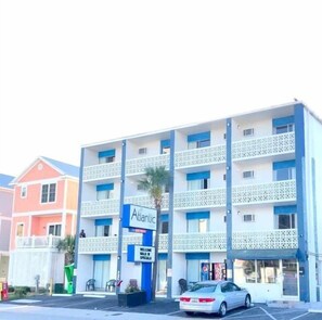 Façade de l’hébergement