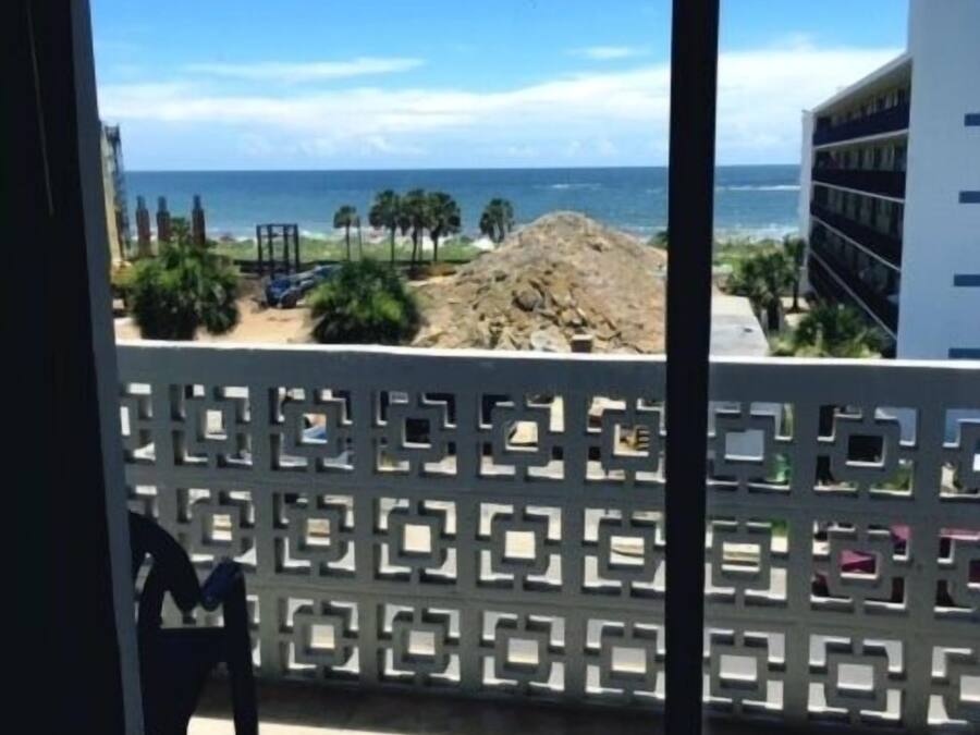 Rom – standard, 2 queensize-senger, kjøkken, havutsikt | Balkong