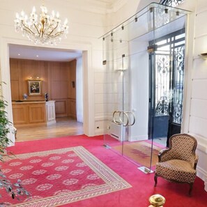 Interior entrance