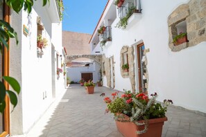 Entrée de l’hébergement 