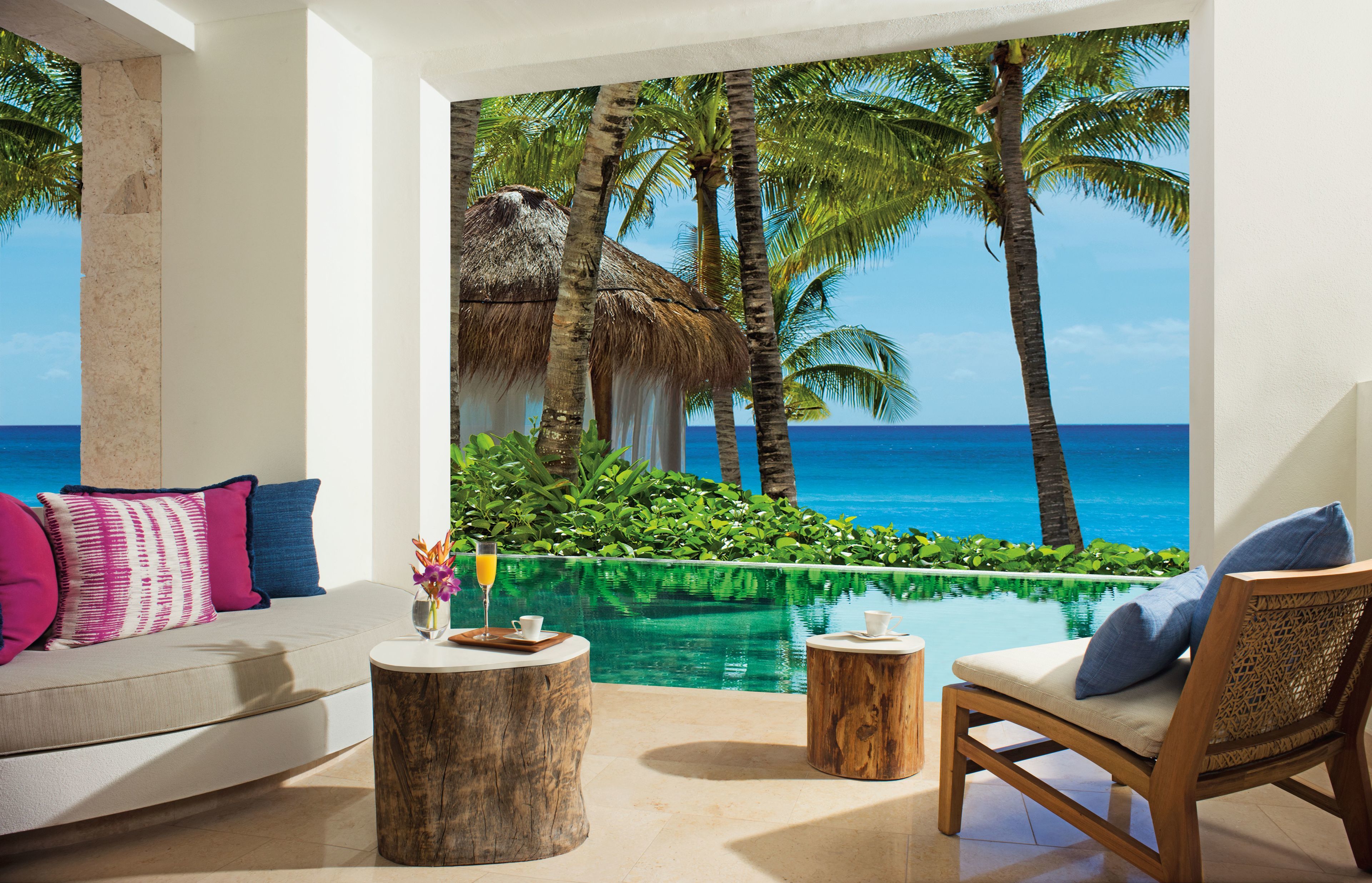 Preferred Club Master Suite Swim Out Ocean Front | Terrace/patio