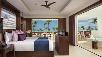 Premium bedding, free minibar, in-room safe, individually decorated