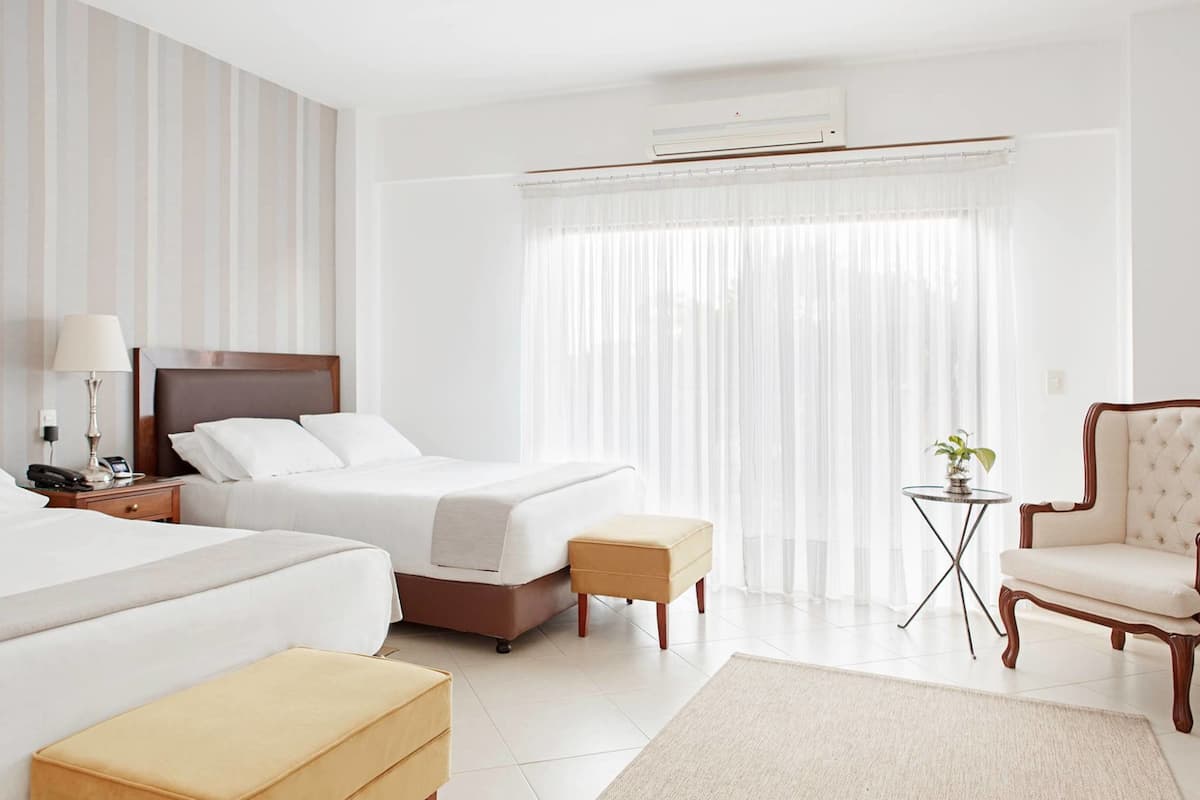 Executive Room, 2 Queen Beds | Premium bedding, free minibar items, in-room safe