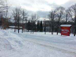 Utsikt fra overnattingsstedet