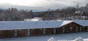 Voorkant van accommodatie