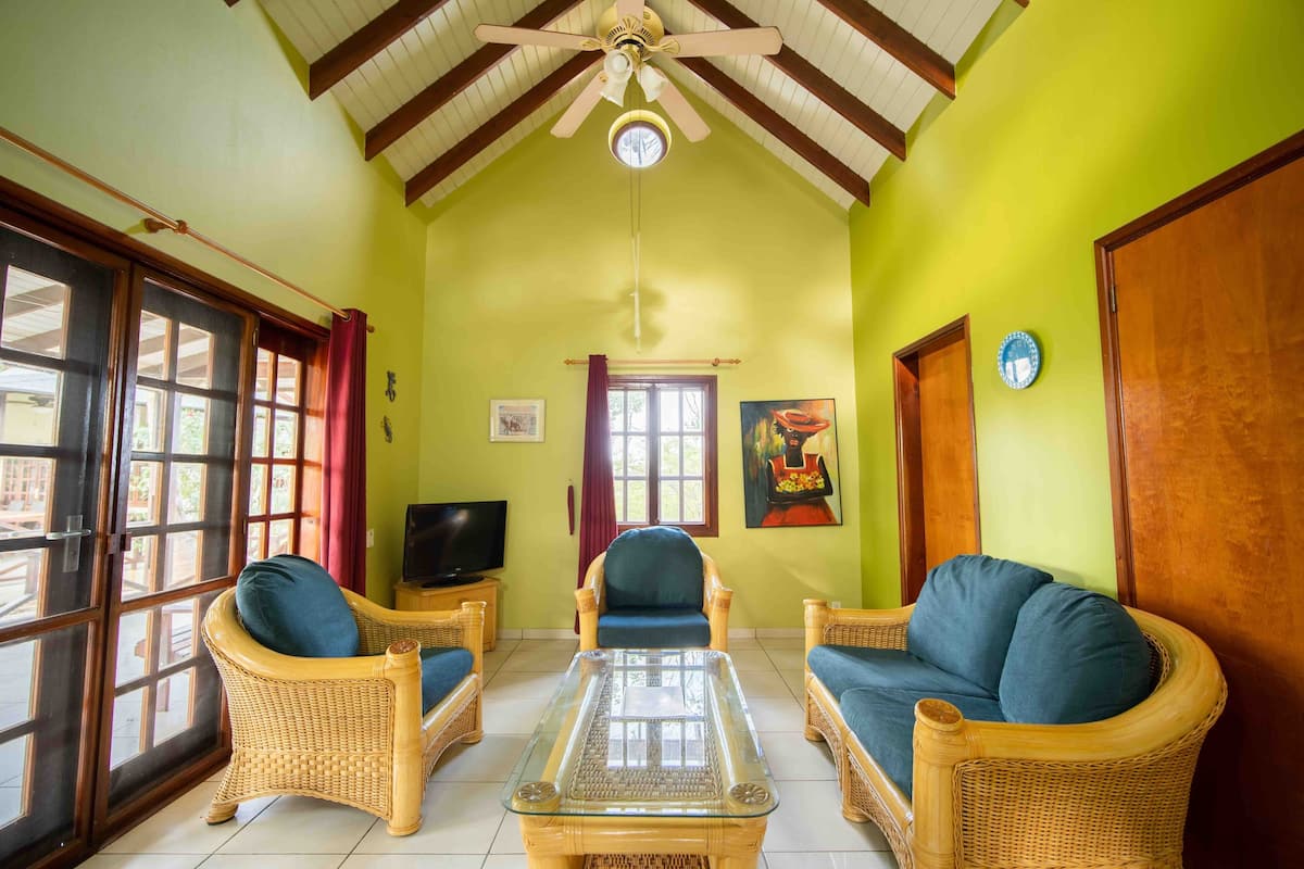 Cottage, 2 Bedrooms | Living area | Flat-screen TV