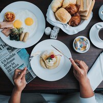 Desayuno buffet todos los días (con cargo)