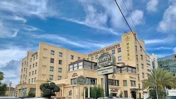 Voorkant van accommodatie