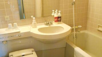 Ensemble douche/baignoire, baignoire relaxante profonde