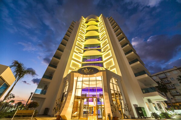 Façade de l’hébergement