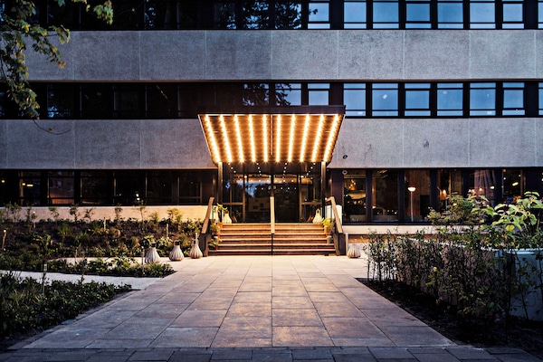 Voorkant van accommodatie