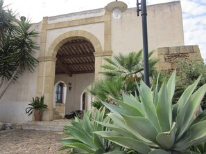 Voorkant van accommodatie