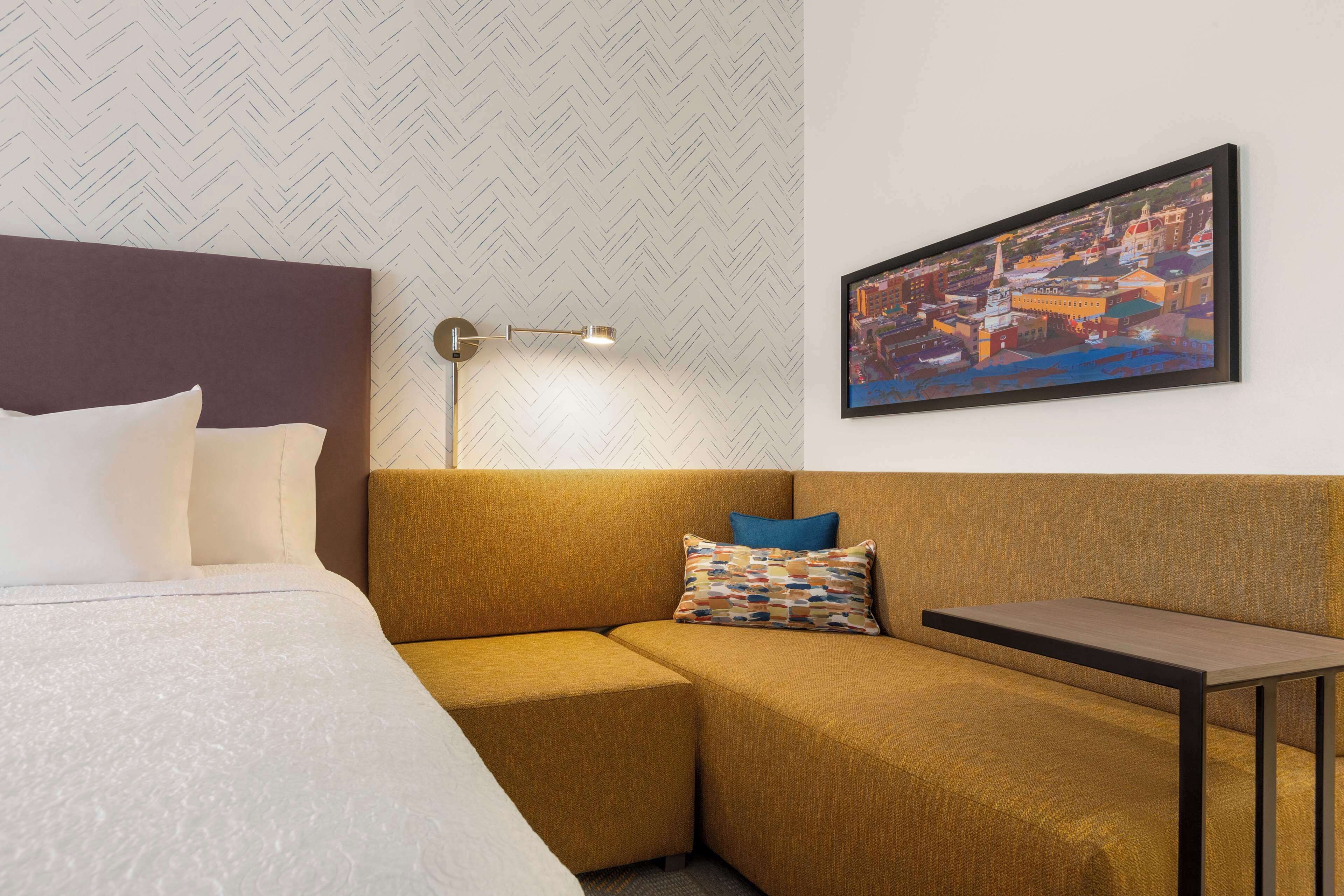 studio, 2 queen beds, non smoking | premium bedding, desk, blackout curtains, iron/ironing board