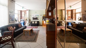 Sitteområde i lobbyen