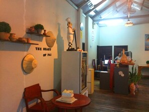 Interior entrance