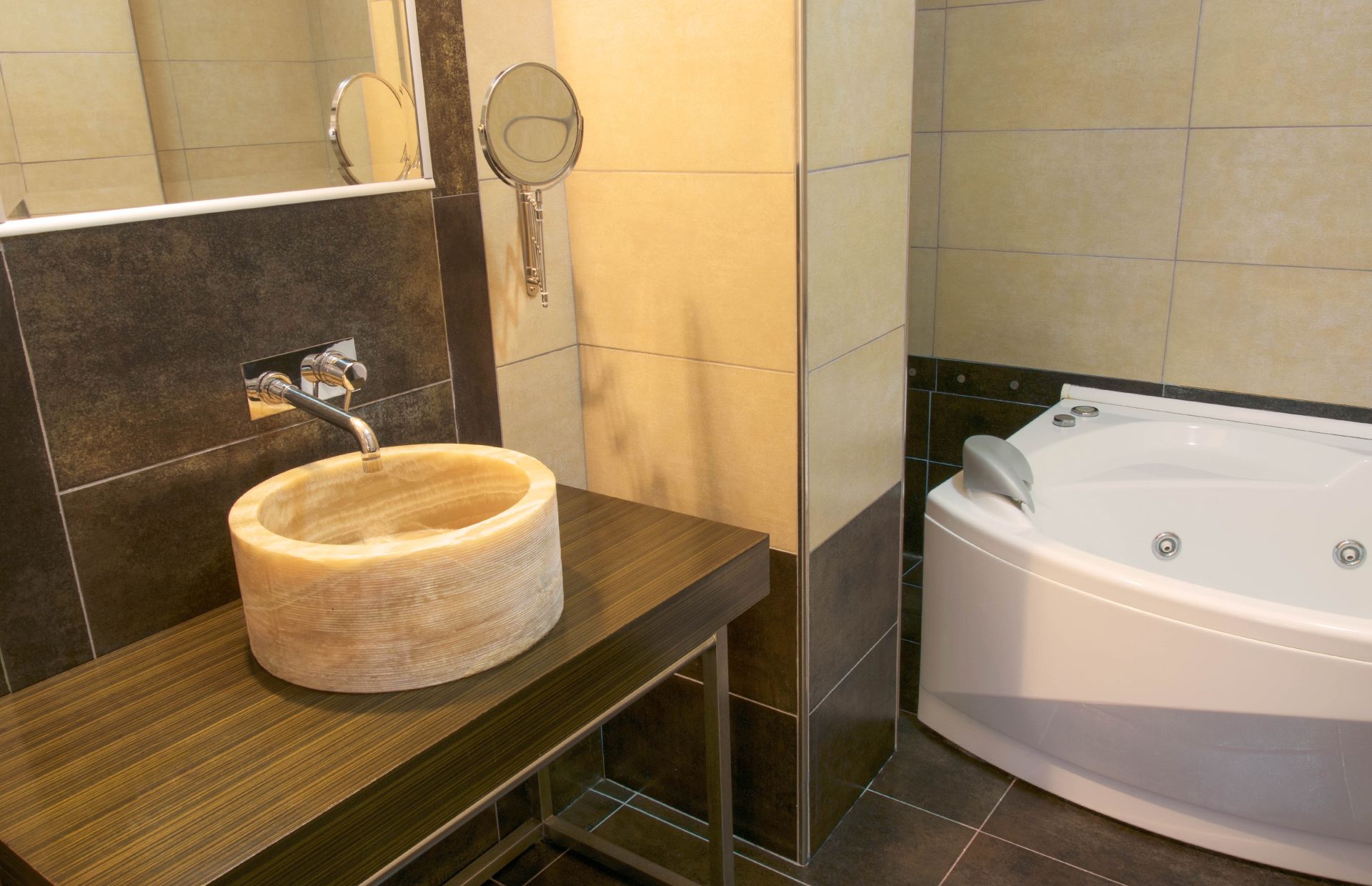 quadruple room | bathroom | rainfall showerhead, free toiletries, hair dryer, bidet