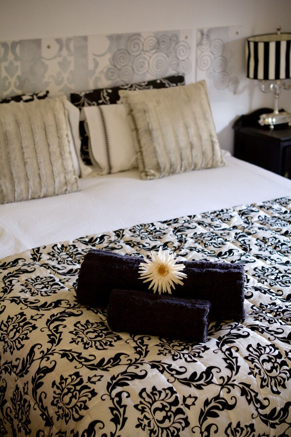 Individually decorated, individually furnished, blackout curtains