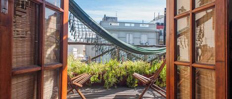 Studio, terrasse (Estancia) | Vue sur la ville