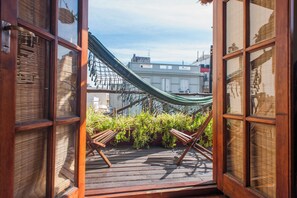 Studio, Terrasse (Estancia) | Blick auf die Stadt