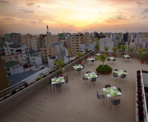 Terrace/patio - Champa Central Hotel (Malé)