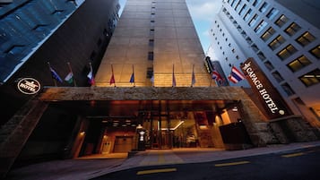 Konaklama yerinin ön cephesi