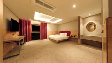 Literie de qualité supérieure, décoration personnalisée