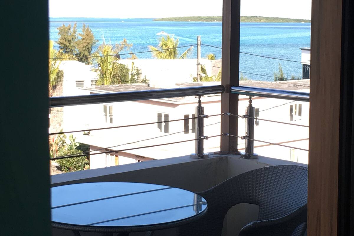 Vue sur la plage/l’océan