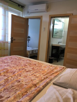 Family Twin Room, 2 Bedrooms, Connecting Rooms, Ocean View | Hypo-allergenic bedding, in-room safe, desk, iron/ironing board - Hotel Les Aigrettes (Mahebourg)