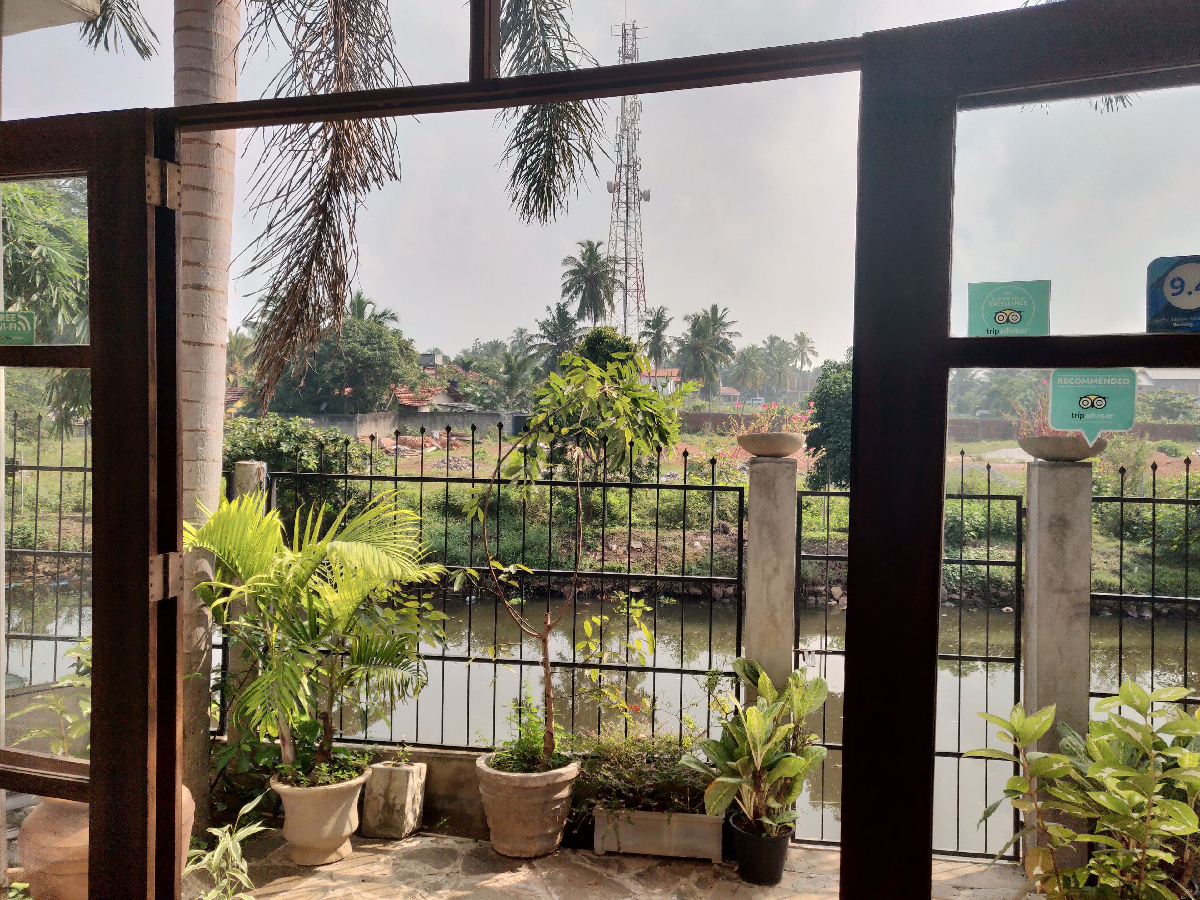 Vista desde la propiedad