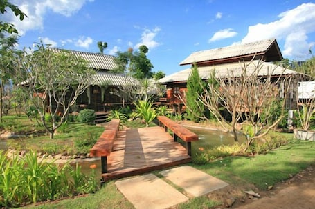 Aerial view. Montri Garden House
