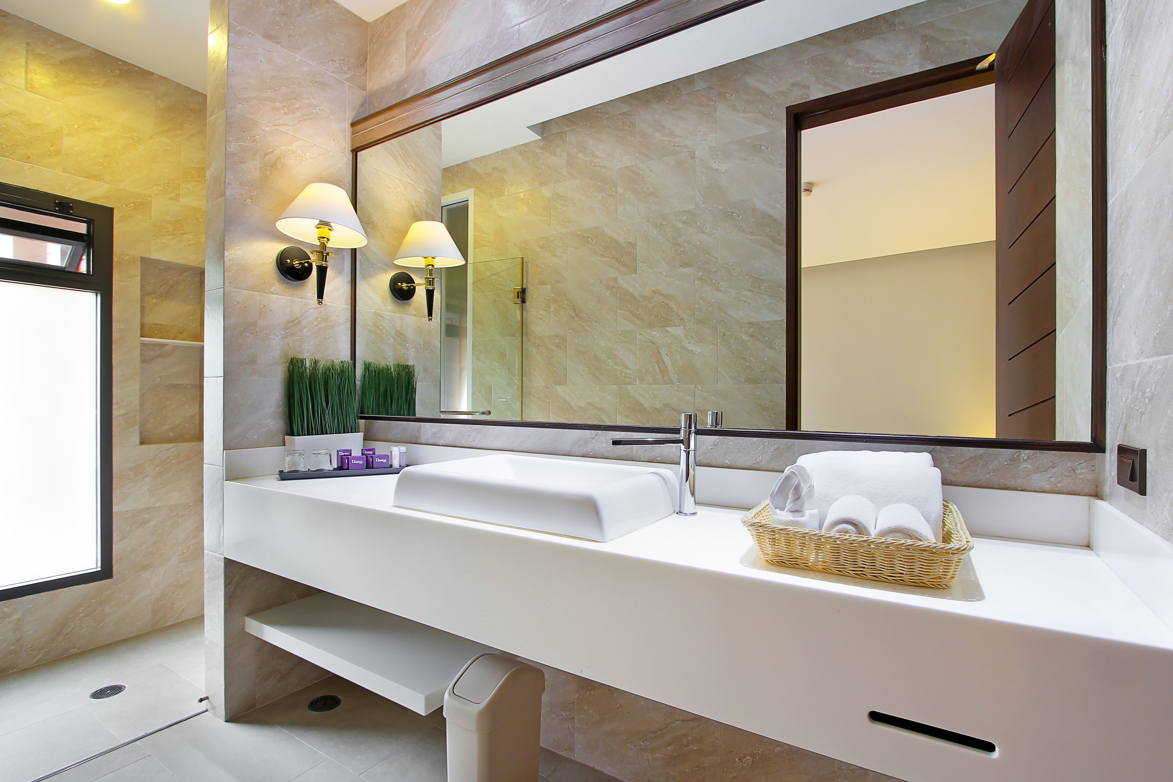 premier double room | bathroom sink