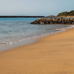 Private beach, beach massages