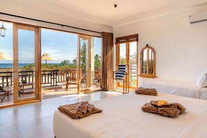Deluxe Studio Suite, Sea View | 1 bedroom, premium bedding, pillowtop beds, minibar - Ananthaya Beach (Rekawa)