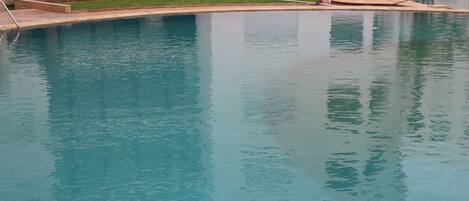 Seasonal outdoor pool