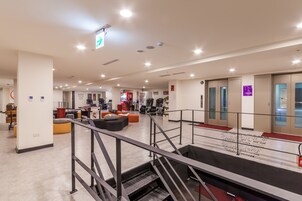 Zona de estar del vestíbulo