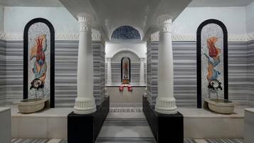 Sauna, hot tub, steam room, Turkish bath, body treatments, hydrotherapy