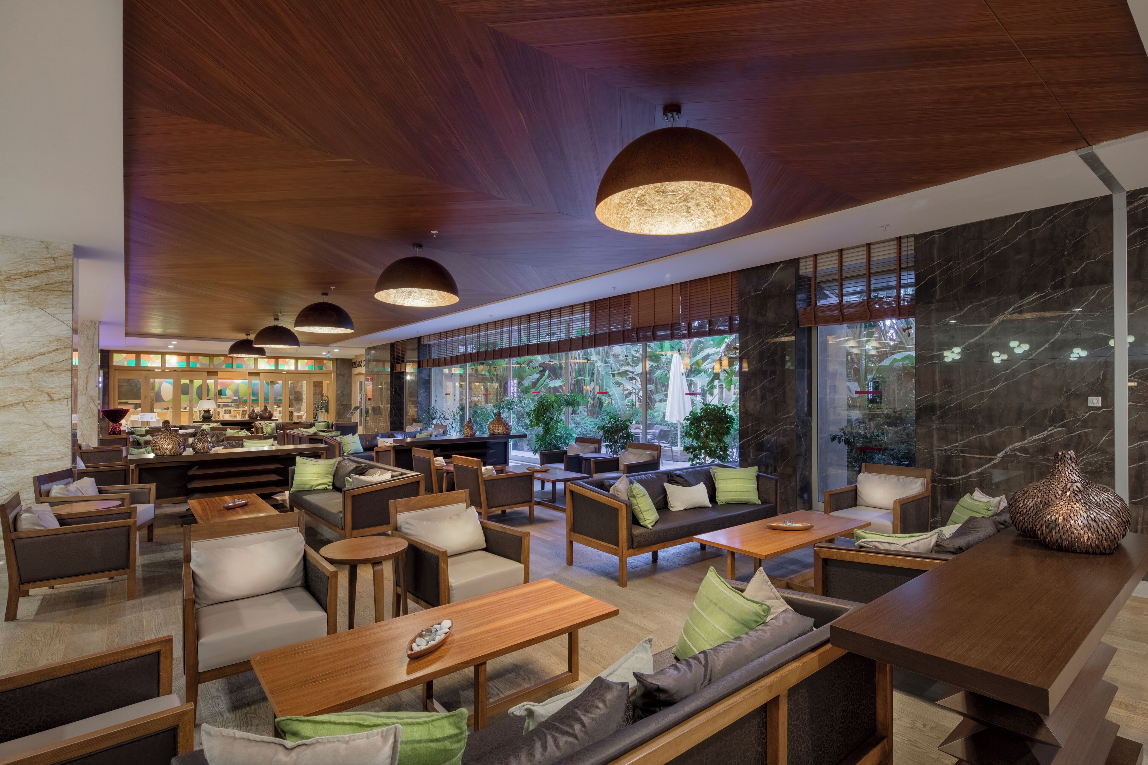 Sala de estar en el lobby