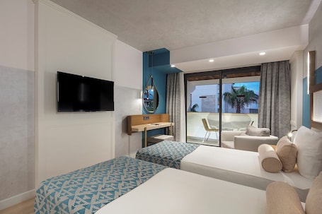 Suite Land View | Biancheria da letto di alta qualità