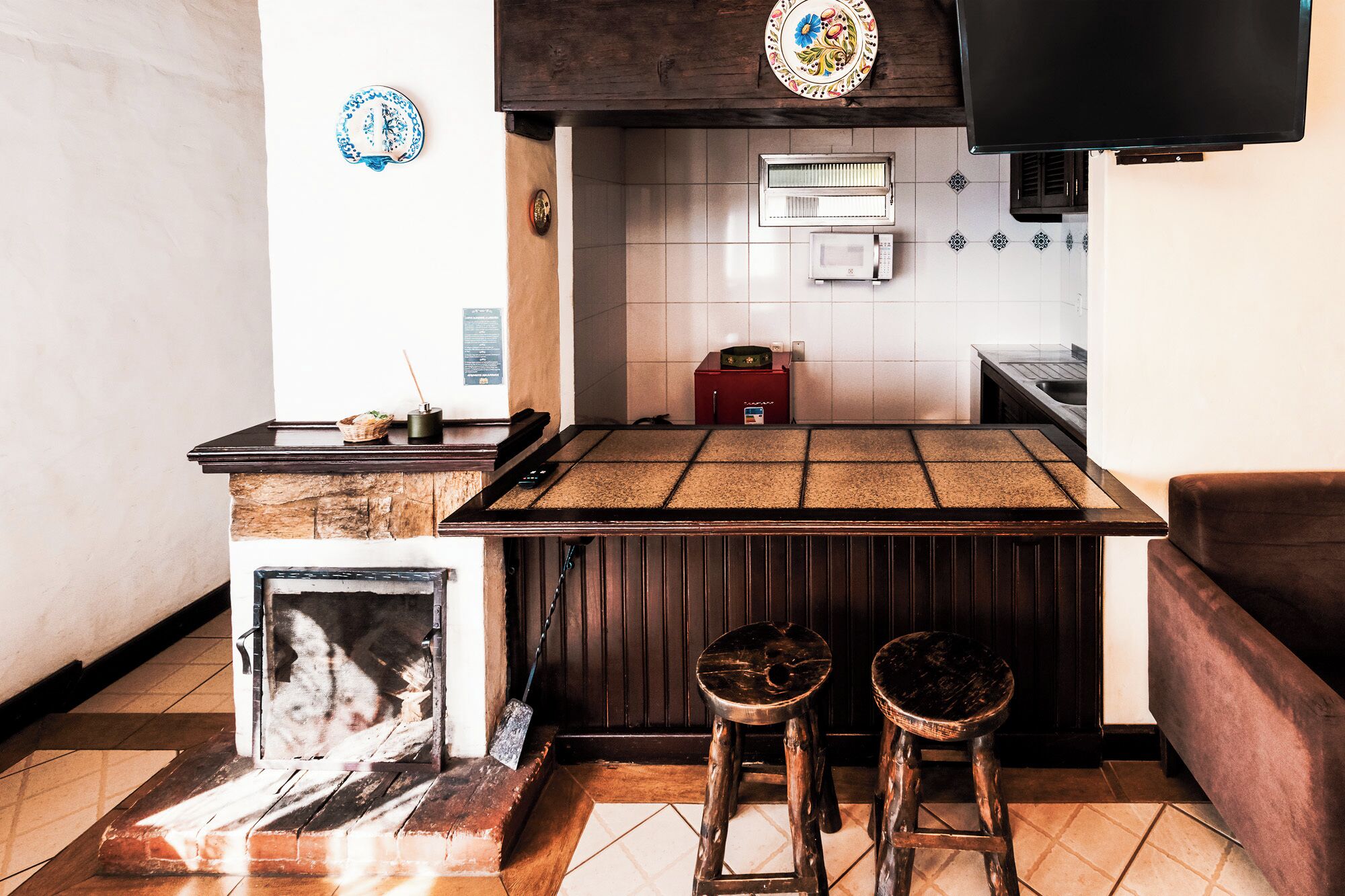 chale com mezanino | living area | table football, ping pong