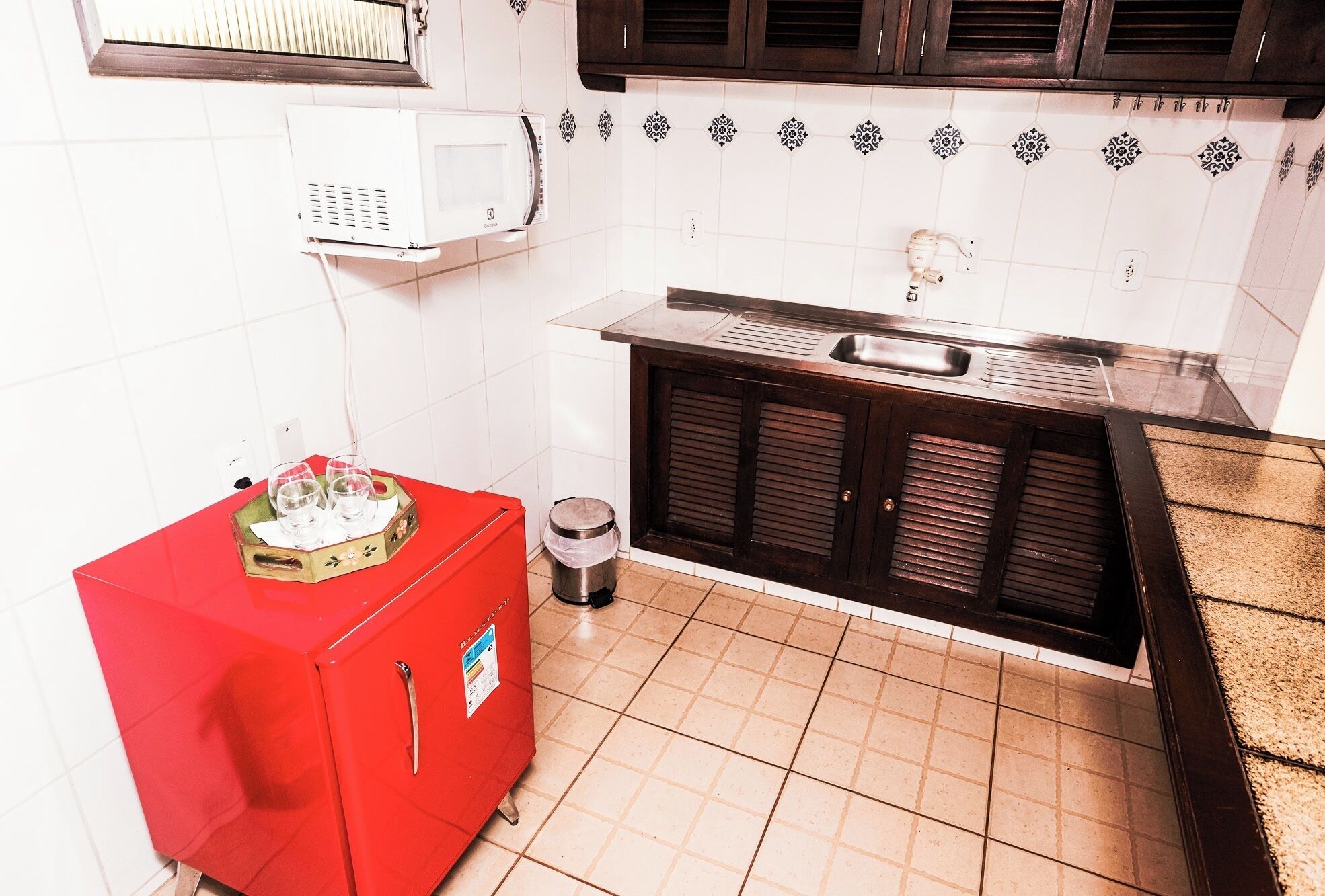 chale com mezanino | private kitchen