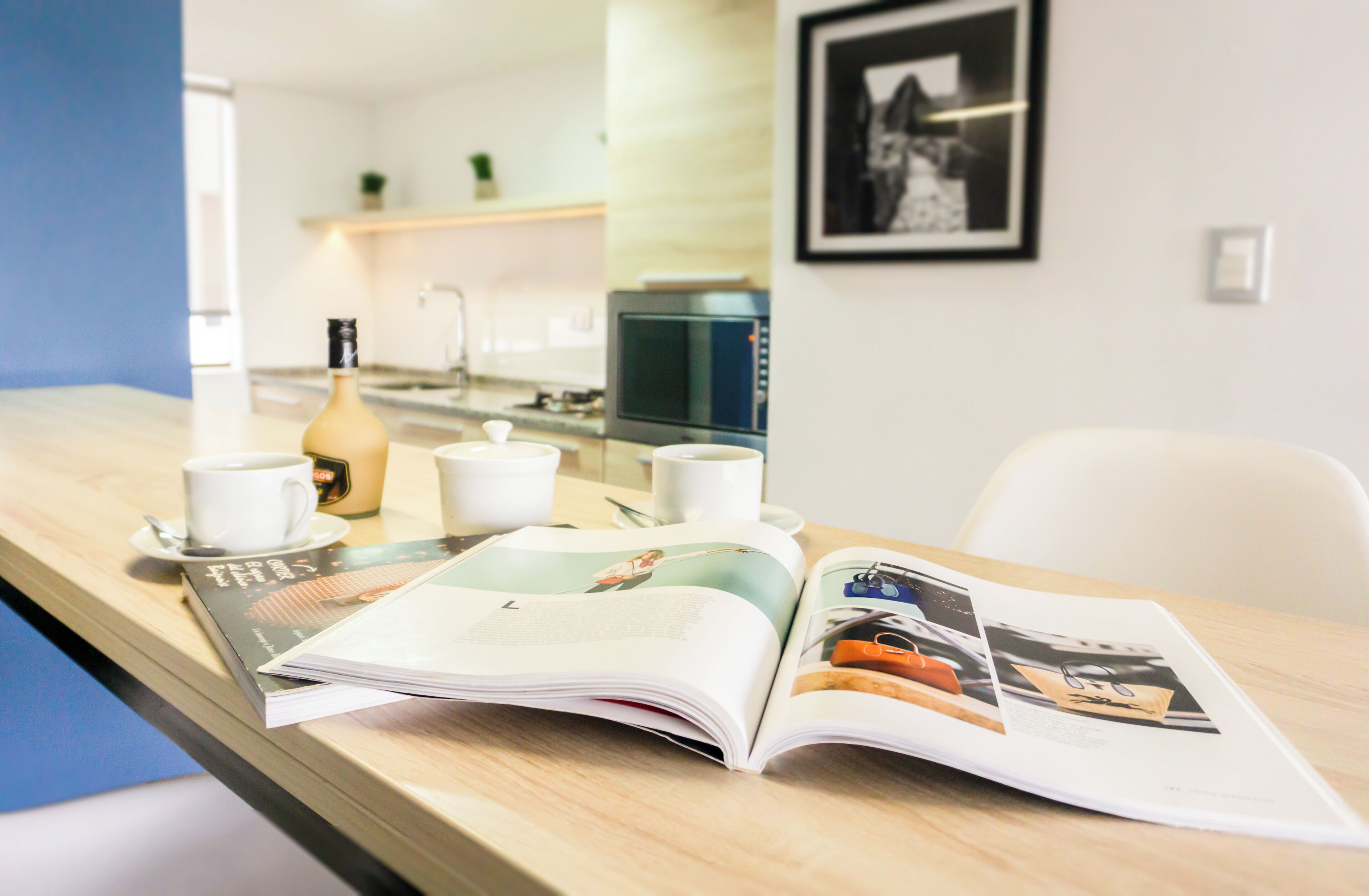 Down comforters, in-room safe, desk, blackout drapes